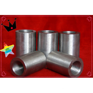 14-40mm 45# Solid Carbon steel pipe sleeve! Mechanical Carbon Steel Rebar Connecting Sleeve